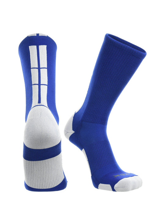 TCK socks Royal/White / Small Baseline 3.0 Athletic Crew Socks
