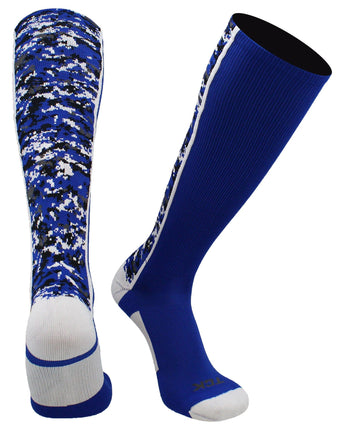 Digital Camo Sports Socks - Over the Calf - Multi-Sport