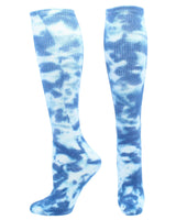 TCK socks Royal/White / Small Tie Dye Multisport Tube Socks