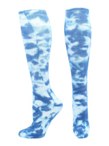 TCK socks Royal/White / Small Tie Dye Multisport Tube Socks