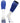TCK socks Royal/White / X-Large End Zone Over the Calf Football Socks