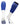 TCK socks Royal/White / X-Large End Zone Over the Calf Football Socks