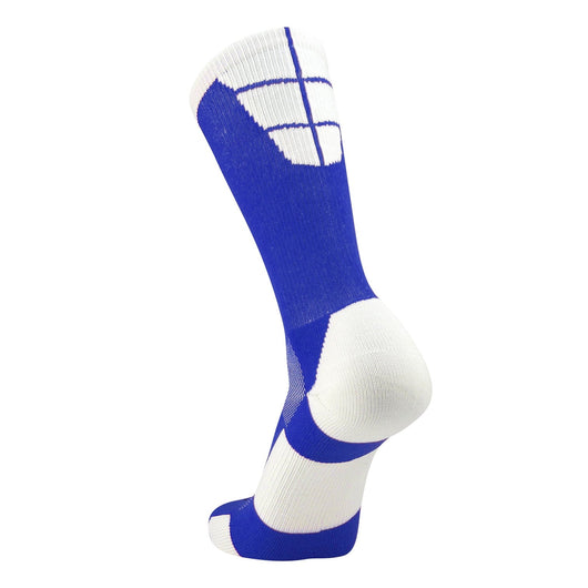 TCK socks Royal/White / X-Large Goalline 2.0 Football Socks Crew Length