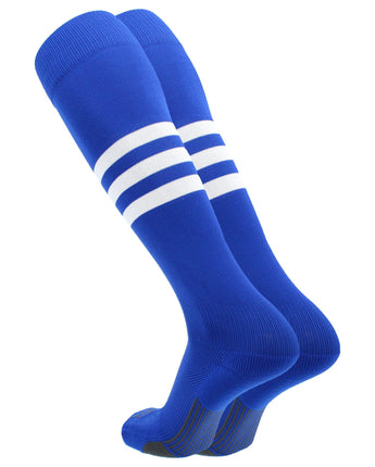 MadSportsStuff x TCK Made in USA Classic 3-Stripe Dugout Socks