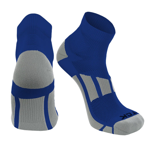TCK socks Royal / X-Large Athletic Performance Ankle Socks for Men and Women
