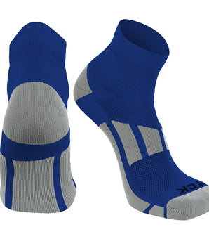 TCK socks Royal / X-Large Athletic Performance Ankle Socks for Men and Women