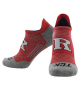 TCK socks Rutgers Scarlet Knights / Large Rutgers Scarlet Knights Tour No Show Tab Socks - Made in USA