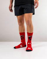 TCK socks Rutgers Scarlet Knights Mayhem Crew Socks (Made in USA)