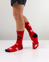 TCK socks Rutgers Scarlet Knights Mayhem Crew Socks (Made in USA)