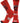 TCK socks Rutgers Scarlet Knights Scarlet/Black/White / Large Rutgers Scarlet Knights Mayhem Crew Socks