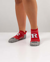 TCK socks Rutgers Scarlet Knights Tour No Show Tab Socks - Made in USA
