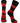 TCK socks Scarlet/Black / Large UNLV Rebels Socks Game Day Striped Crew Socks