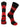 TCK socks Scarlet/Black / Large UNLV Rebels Socks Game Day Striped Crew Socks