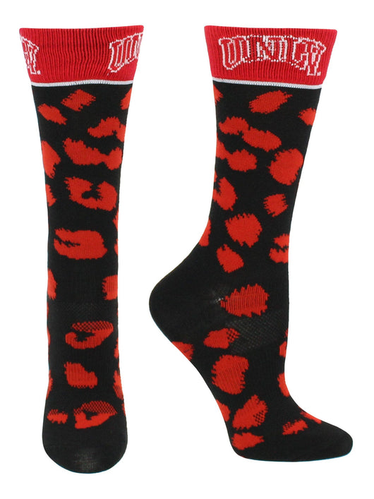 TCK socks Scarlet/Black / Medium UNLV Rebels Socks Womens Savage Crew Socks