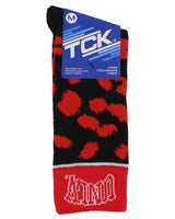 TCK socks Scarlet/Black / Medium UNLV Rebels Socks Womens Savage Crew Socks