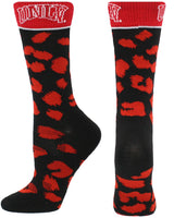 TCK socks Scarlet/Black / Medium UNLV Rebels Socks Womens Savage Crew Socks