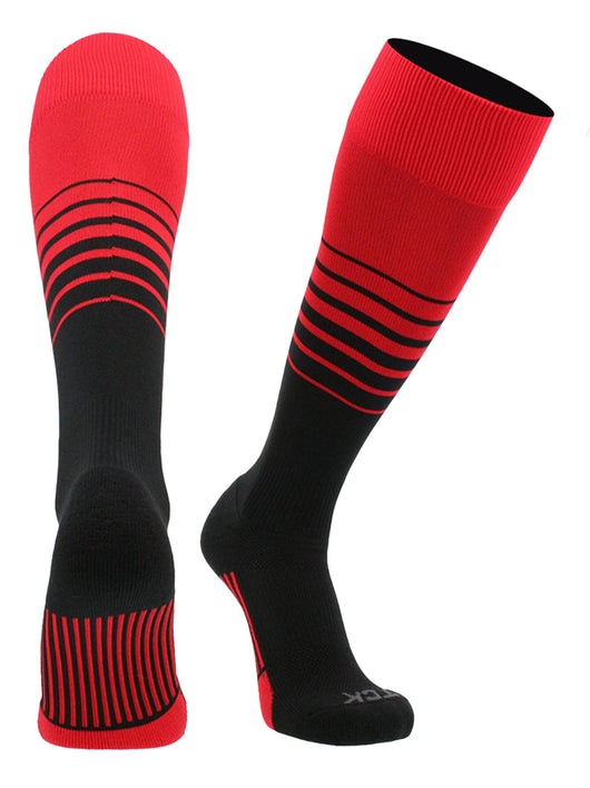 TCK socks Scarlet/Black / Small Elite Breaker Soccer Socks