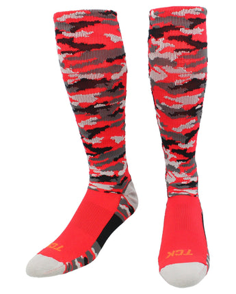 TCK socks Scarlet Camo / Large Elite Performance Camo Over The Calf Socks