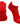 TCK socks Scarlet / Large Multisport Quarter Socks