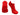 TCK socks Scarlet / Large Multisport Quarter Socks