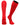 TCK socks Scarlet / Large Premier Soccer Sock with Fold Down Top