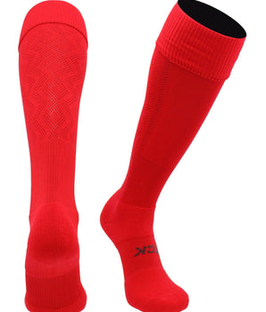 TCK socks Scarlet / Large Premier Soccer Sock with Fold Down Top