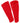 TCK socks Scarlet / Large Scrunch Football Leg Sleeves For Boys and Men