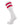 TCK socks Scarlet / Medium Retro 2 Stripe Crew Socks