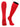 TCK socks Scarlet Red / Medium Soccer Socks European Style