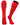 TCK socks Scarlet Red / Medium Soccer Socks European Style