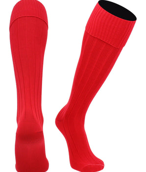 TCK socks Scarlet Red / Medium Soccer Socks European Style