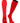 TCK socks Scarlet / Small Champion Over the Calf Socks