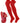 TCK socks Scarlet / Small Pro Plus Performance Prosport Over the Knee Socks Belt Combo