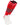 TCK socks Scarlet/White/Black / Small TCK Baseball Stirrup Socks with Stripes Pattern D