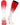 TCK socks Scarlet/White / Small TCK Elite Breaker Striped Athletic Socks | Over-the-Calf Soccer & Baseball