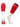 TCK socks Scarlet/White / X-Large End Zone Over the Calf Football Socks