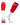 TCK socks Scarlet/White / X-Large End Zone Over the Calf Football Socks