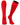TCK socks Scarlet / X-Large Adult Size Multisport Tube Socks