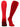 TCK socks Scarlet / X-Large TCK Performance Baseball Socks Dugout Pattern A