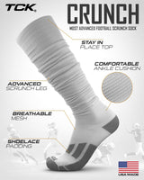 TCK socks Scrunch Football Socks For Boys and Men