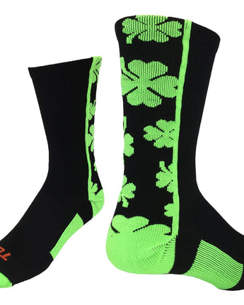 TCK socks Shamrock Lucky Clover Socks Crew Length