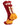 TCK socks Small Virginia Tech Hokies Baseline Crew USA Made