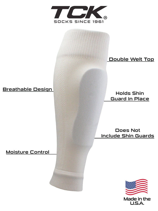 TCK socks Soccer Shin Guard Sleeves
