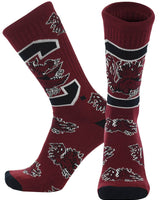 South Carolina Gamecocks Mayhem Crew Socks (Made in the USA)