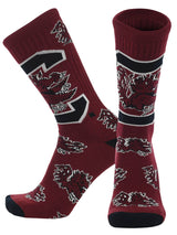 South Carolina Gamecocks Mayhem Crew Socks (Made in the USA)