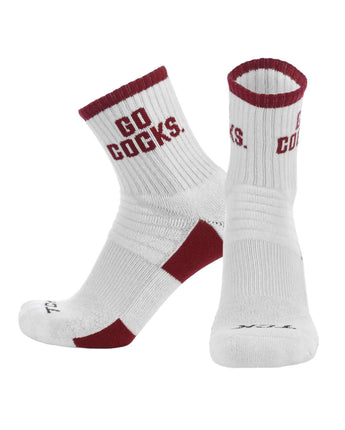 TCK socks South Carolina Gamecocks / Large NCAA Quarter Socks - South Carolina Gamecocks