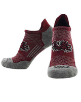 TCK socks South Carolina Gamecocks / Large South Carolina Gamecocks Tour No Show Tab Socks - Made in USA