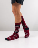 South Carolina Gamecocks Mayhem Crew Socks (Made in the USA)