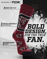 South Carolina Gamecocks Mayhem Crew Socks (Made in the USA)