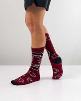 TCK socks South Carolina Gamecocks Mayhem Crew Socks (Made in USA)